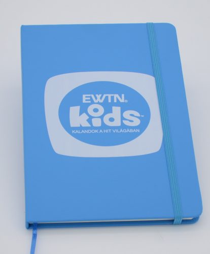 EWTN KIDS kék jegyzetfüzet